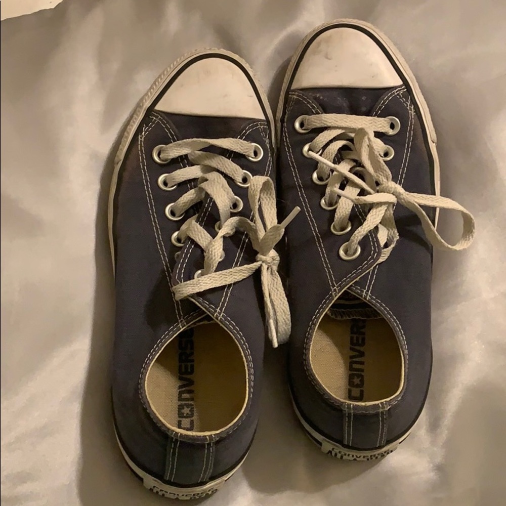 Navy converse